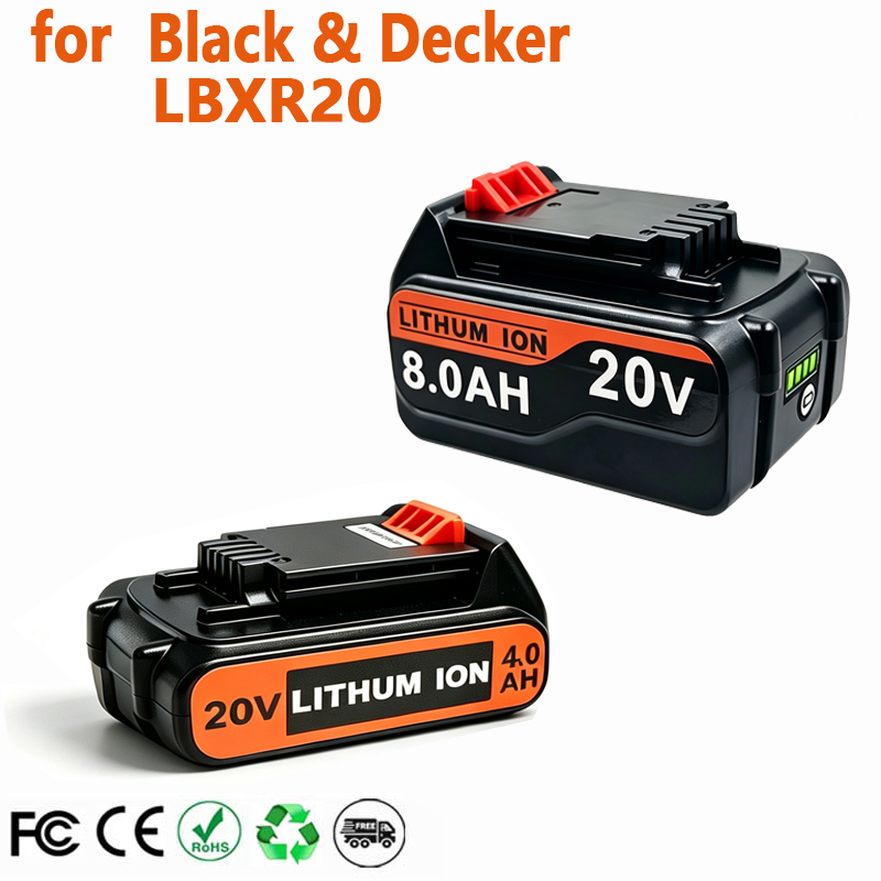 Black+Decker Tool Cordless - 18V 3.0Ah 8.0Ah BL2018 Replacement for