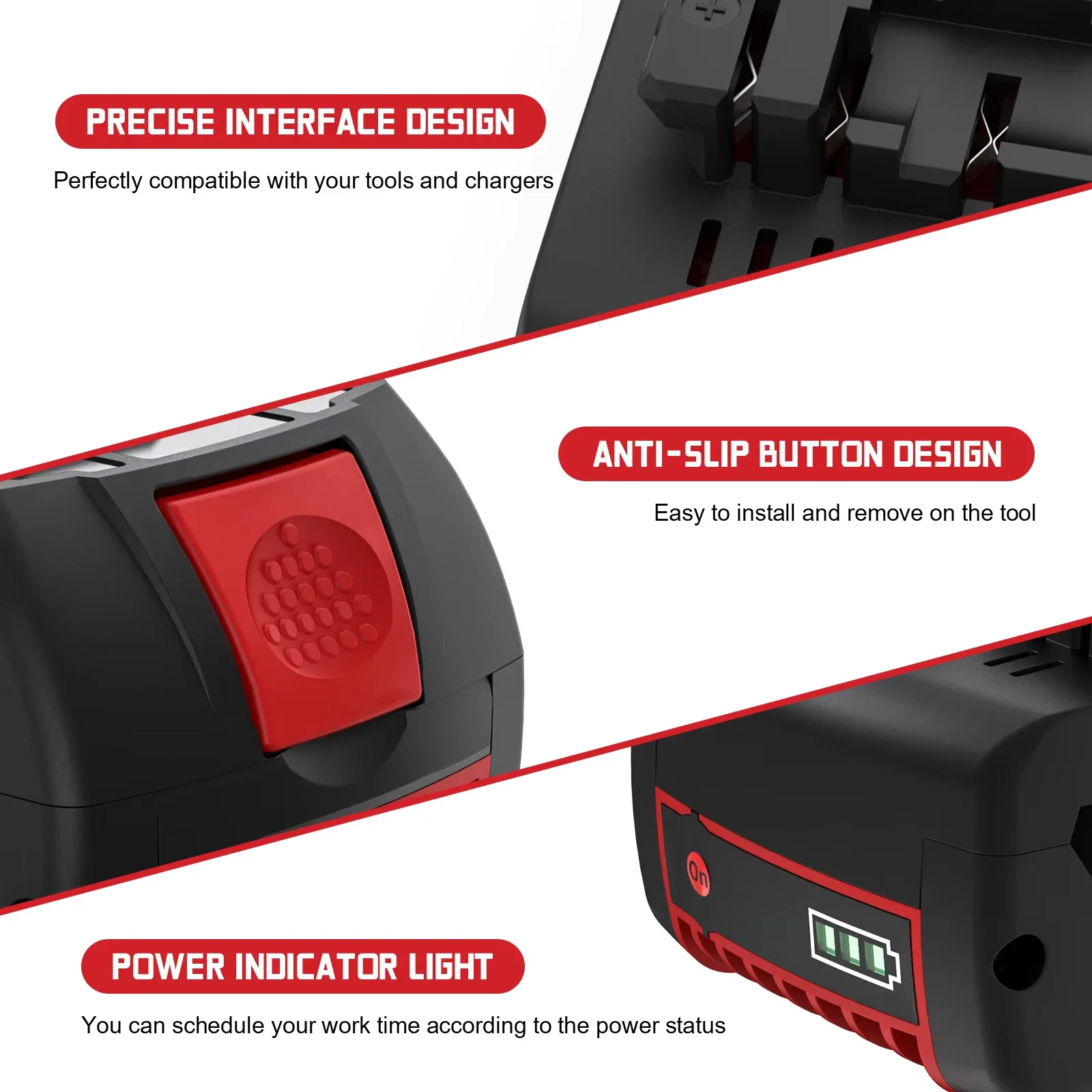 2 Pack 10.0Ah Cordless Power T - Bosch Drill Gsb 18V review and price