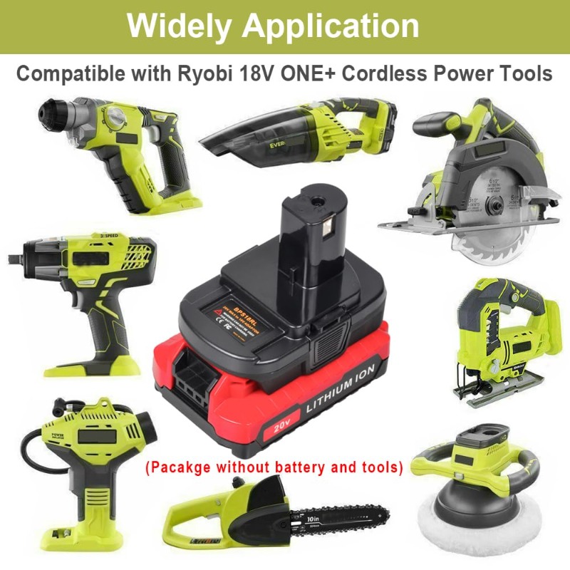 ALASICKA Battery Adapter BPS18 - Black+Decker Tool Cordless review and price