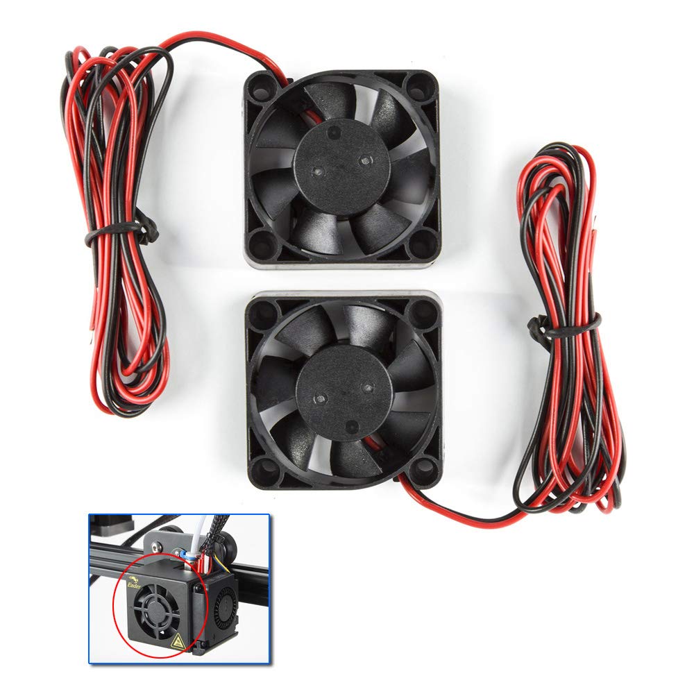 Ender 3 Nozzle Fan DC BRUSHLES - Creality Printer K1 review and price