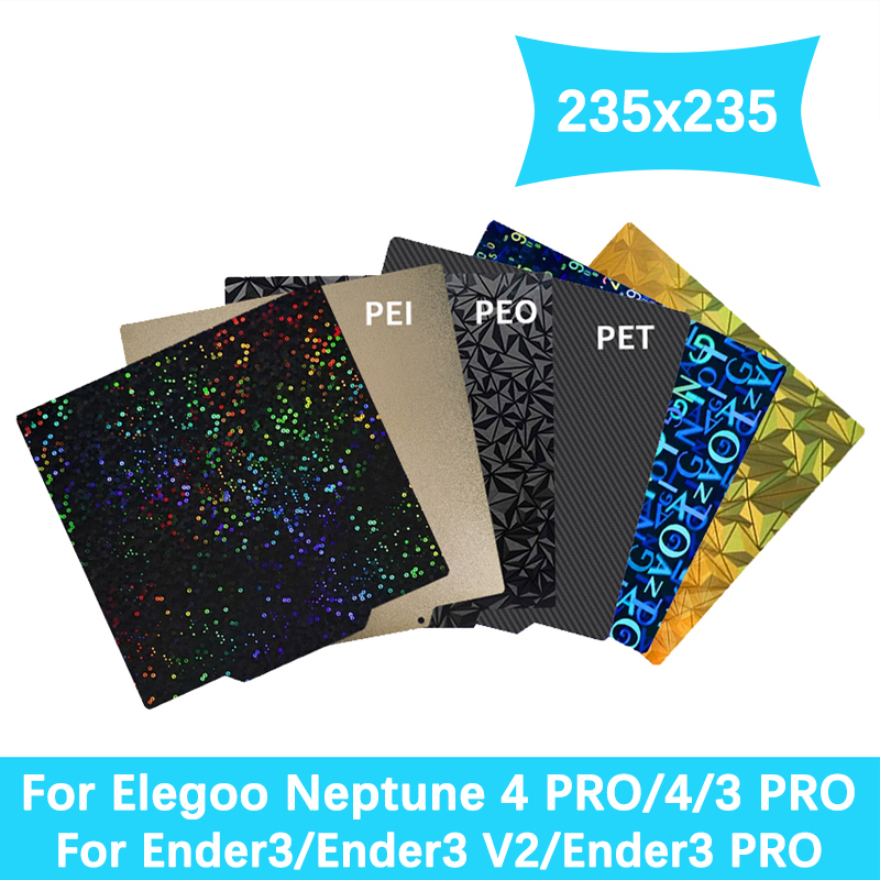 235x235mm PEI PEO PET PEY Spri - Creality Printer K1 review and price