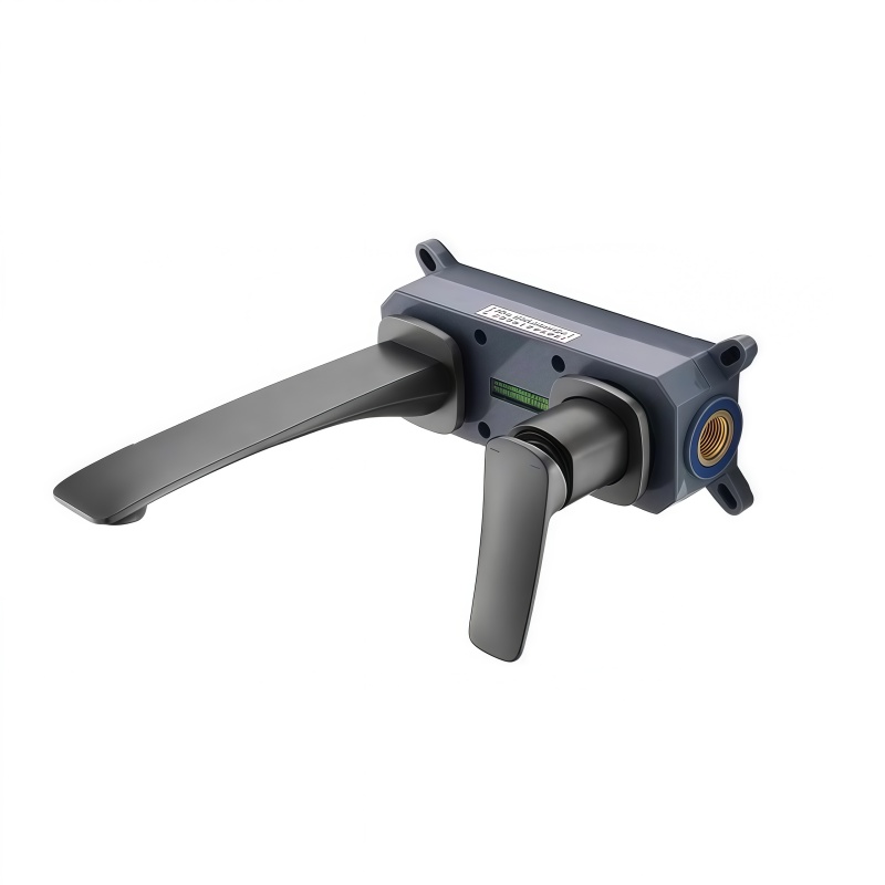Gold Concealed Bathroom Faucet - Basin Mixer Cartridge review and price