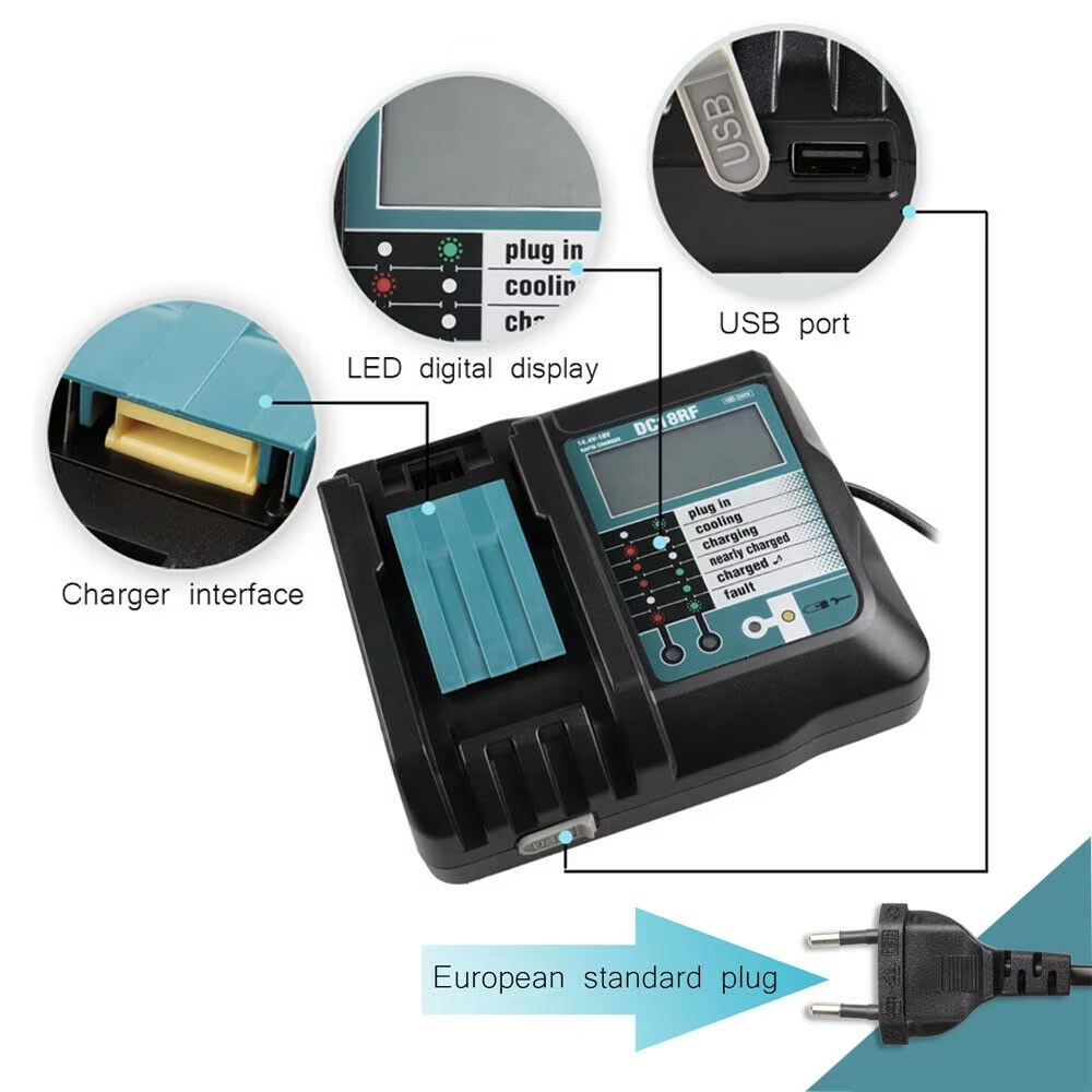 DC18RF Li-ion Super Fast Charg - Makita Drill Hp1640 review and price