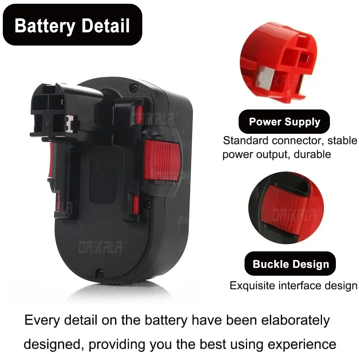Original for Bosch 18V 6.8Ah B - Bosch Drill Gsb 18V review and price