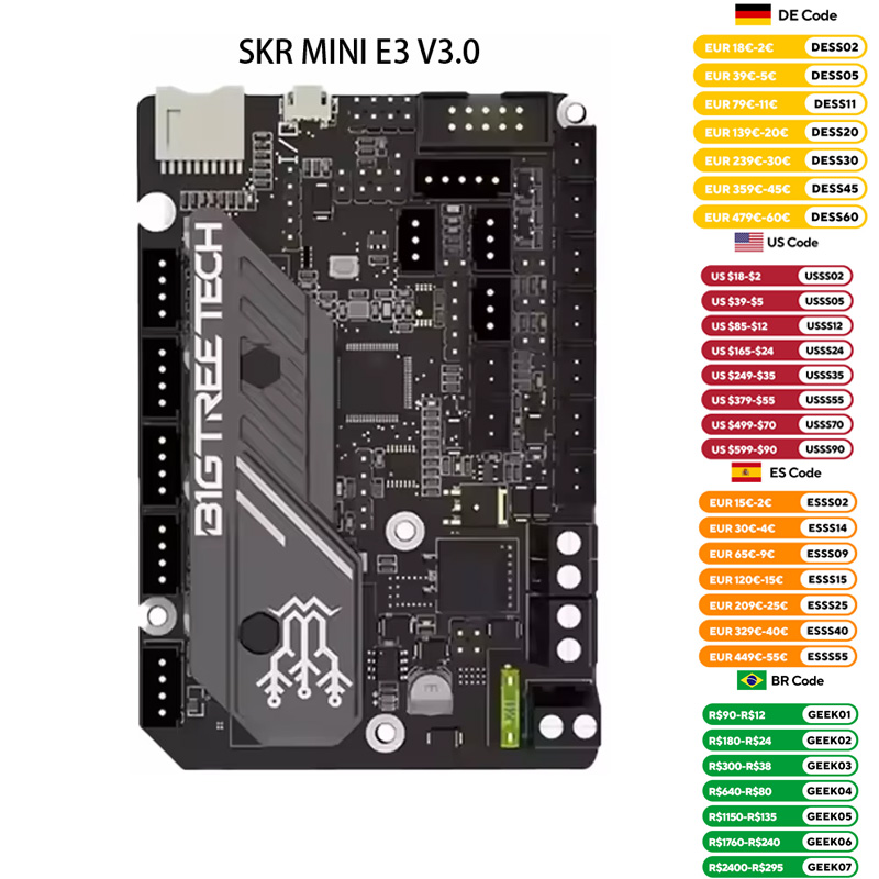BIGTREETECH SKR MINI E3 V3.0 3 - Creality Printer K1 review and price