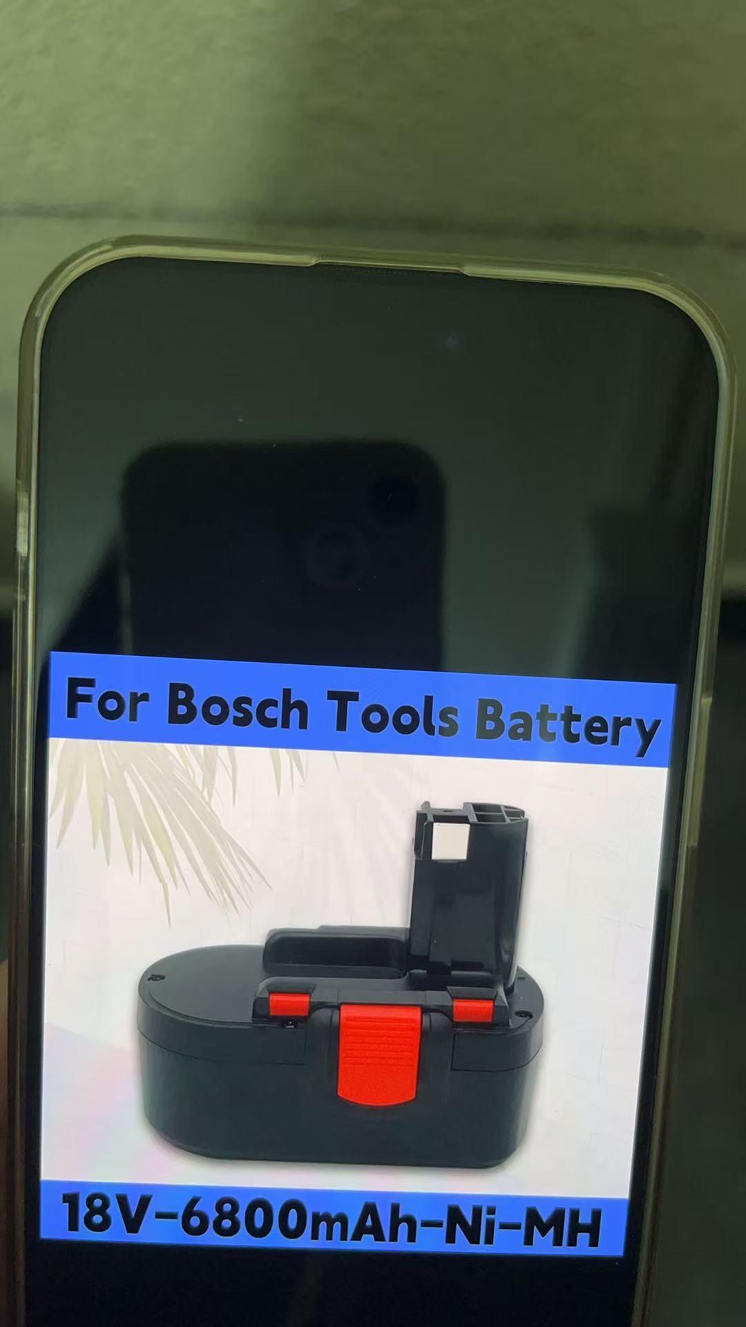 18V 6800mAh Battery For Bosch  - Bosch Drill Gsb 18V review and price