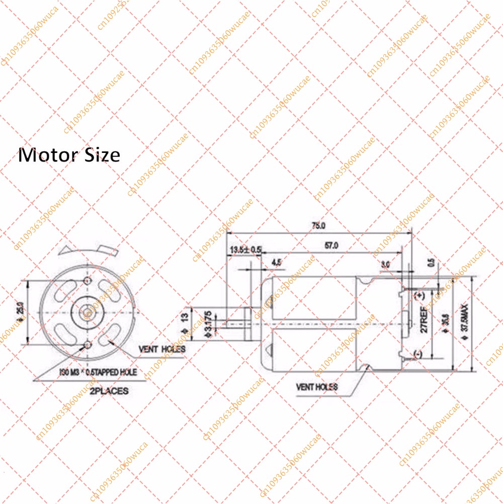 DC RS550 Motor 13 teeth 13teet - Bosch Drill Gsb 18V review and price